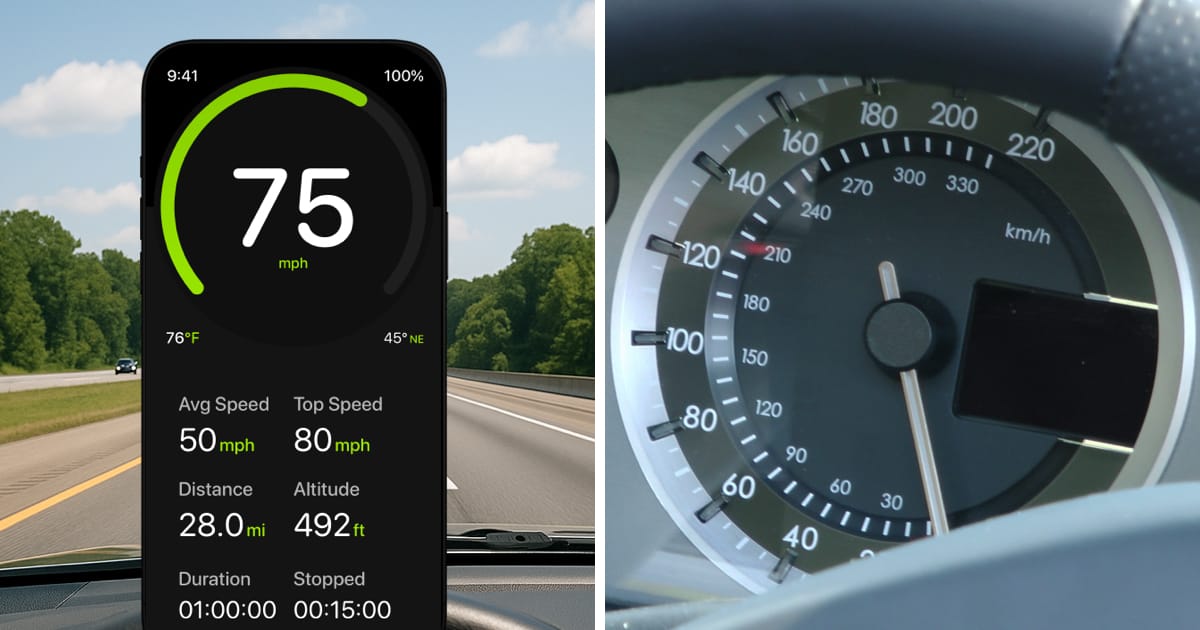 Why GPS Speed Is More Accurate Than Your Car's Speedometer